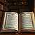Post: The images depict a series of open books, each illuminated by flickering candlelight in dimly lit...